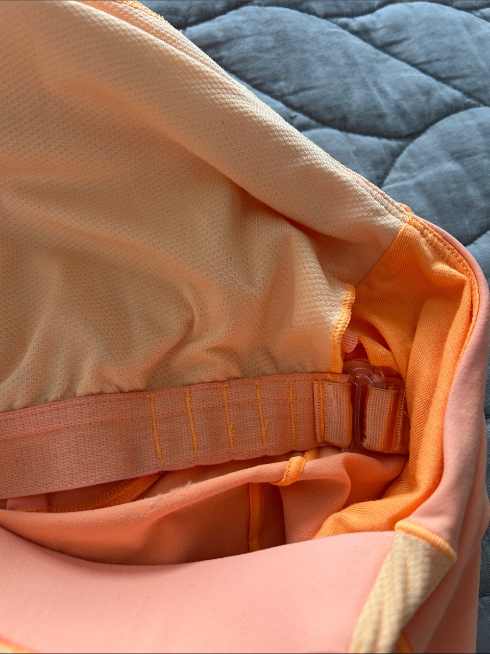 Lululemon Pale Orange Workout Top - Picture 5 of 7